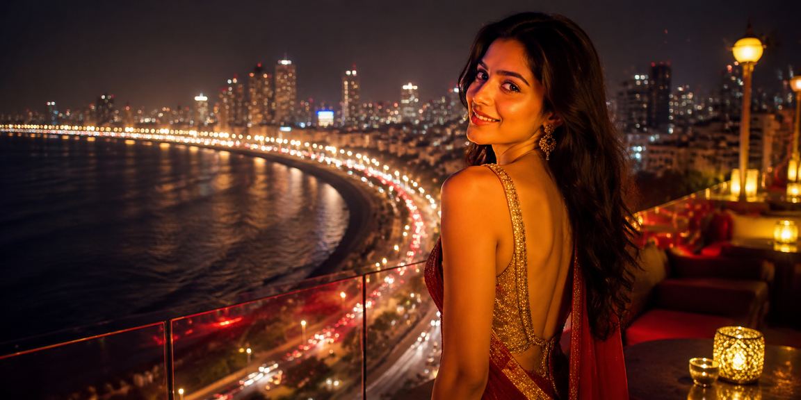 Mobile payment usage on Mumbai Marine Drive, enabling quick lottery bets